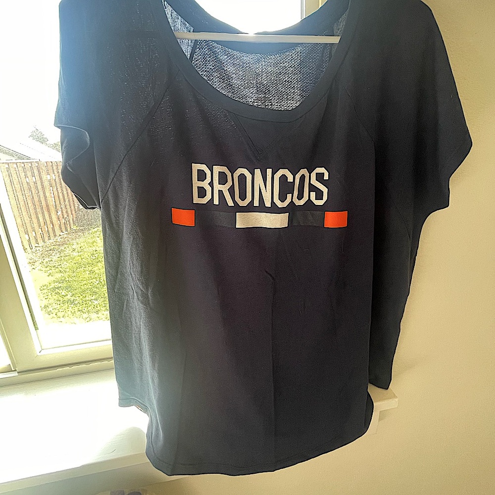 NFL women’s Bronco tee -Nike Dri fit